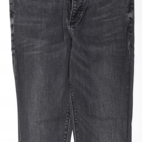 River Island Mens Grey  Denim Skinny Jeans Size 32 in L29 in
