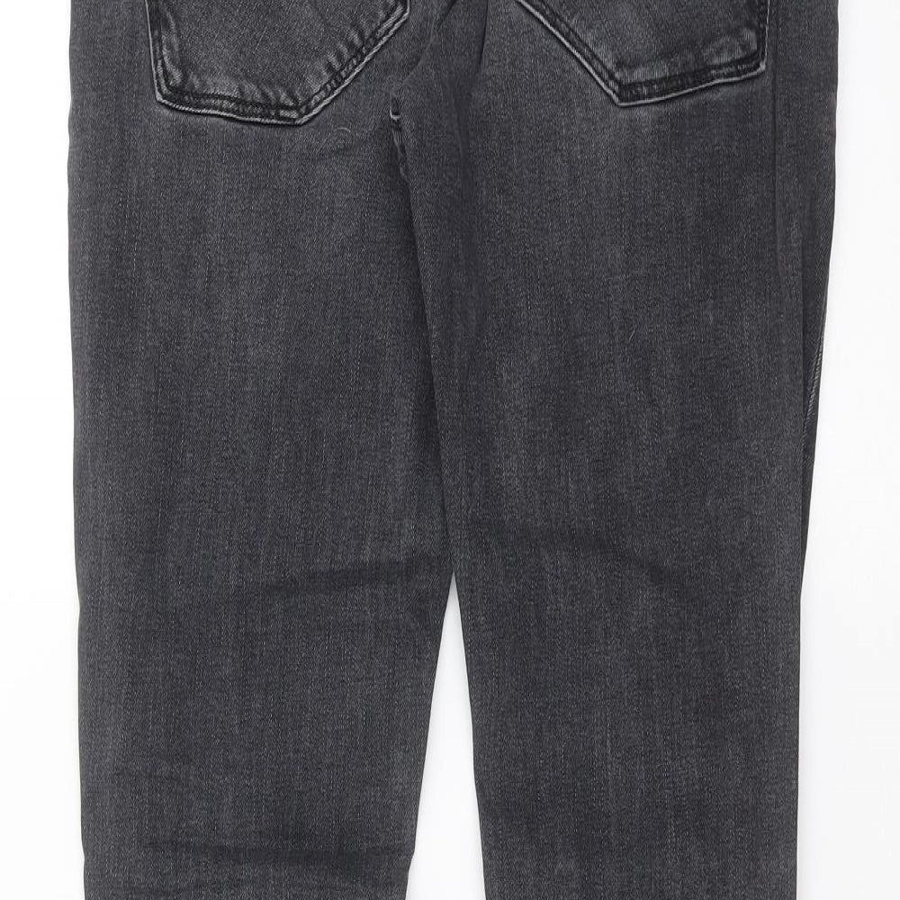 River Island Mens Grey  Denim Skinny Jeans Size 32 in L29 in