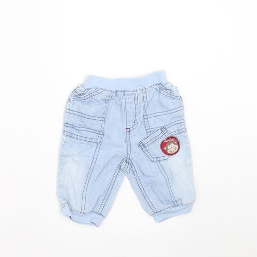 Cherokee Baby Blue  Denim  Trousers Size 0-3 Months