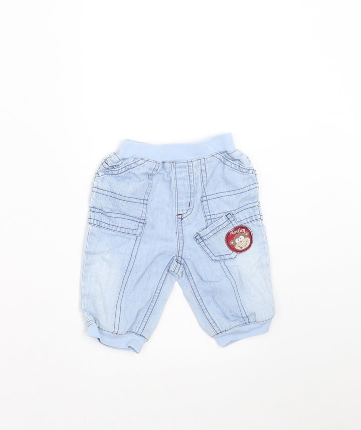 Cherokee Baby Blue  Denim  Trousers Size 0-3 Months