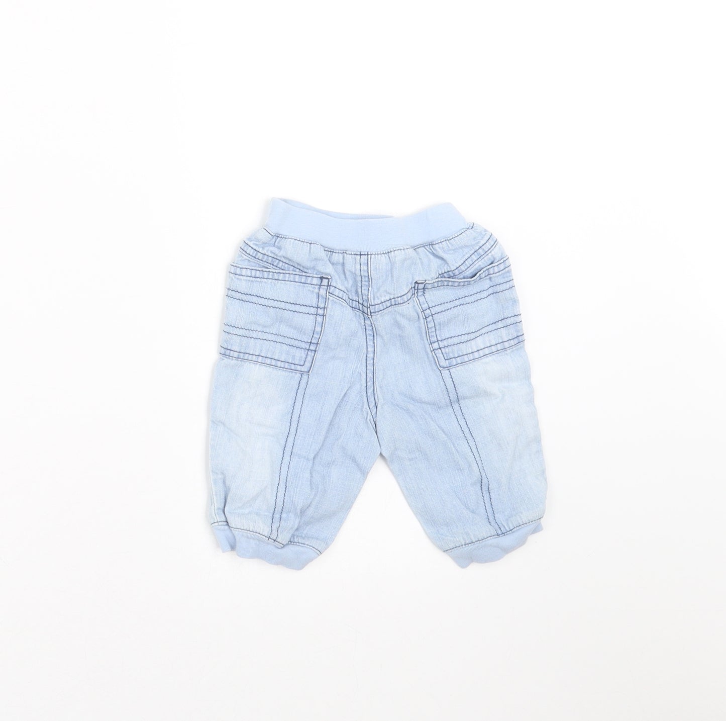 Cherokee Baby Blue  Denim  Trousers Size 0-3 Months