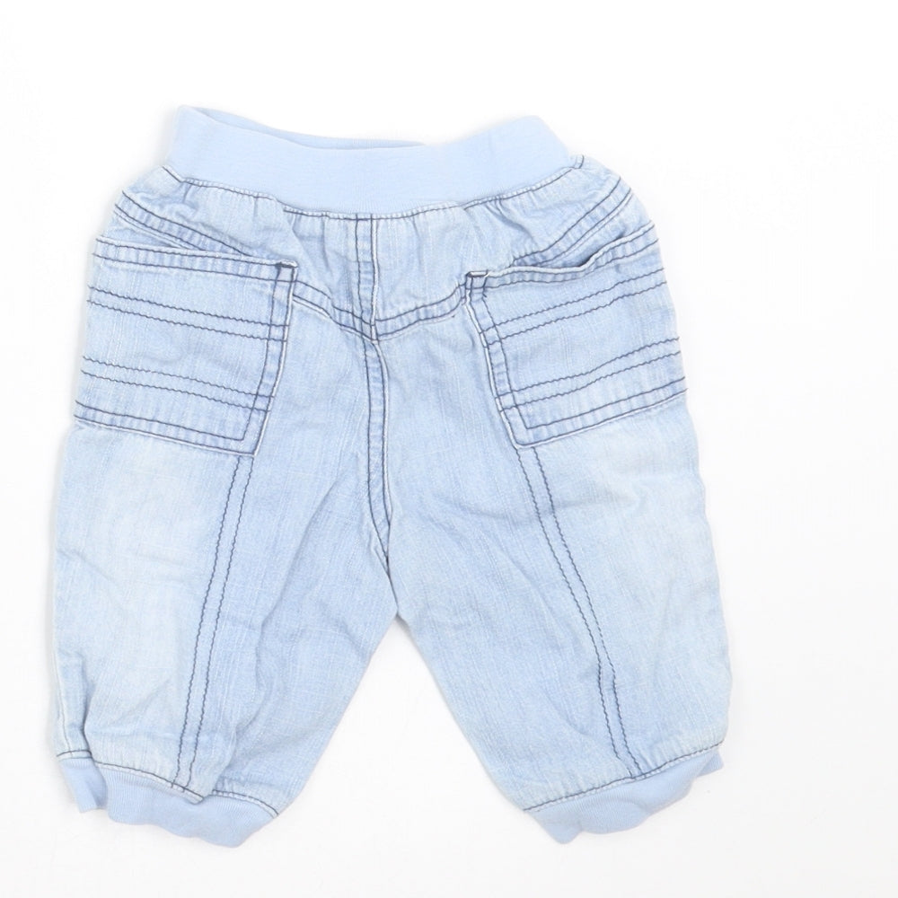 Cherokee Baby Blue  Denim  Trousers Size 0-3 Months