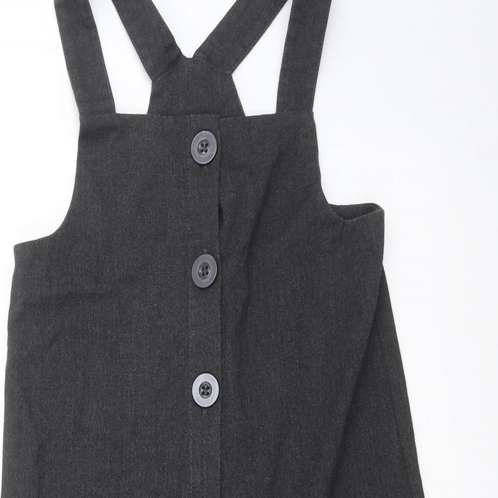 George Girls Grey   Playsuit One-Piece Size 9-10 Years