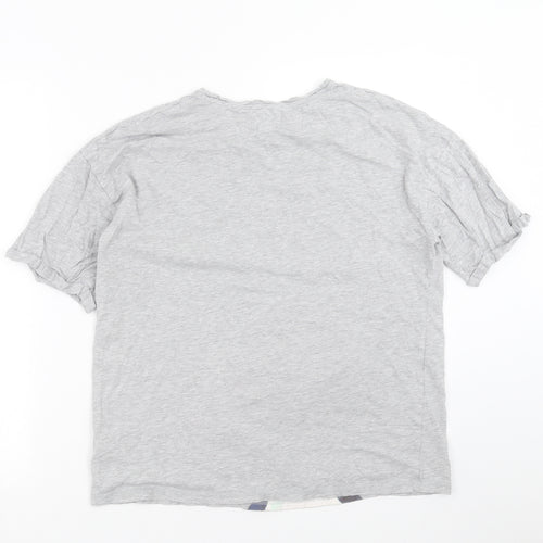 NEXT Womens Grey Solid   Pyjama Top Size S  - penguin