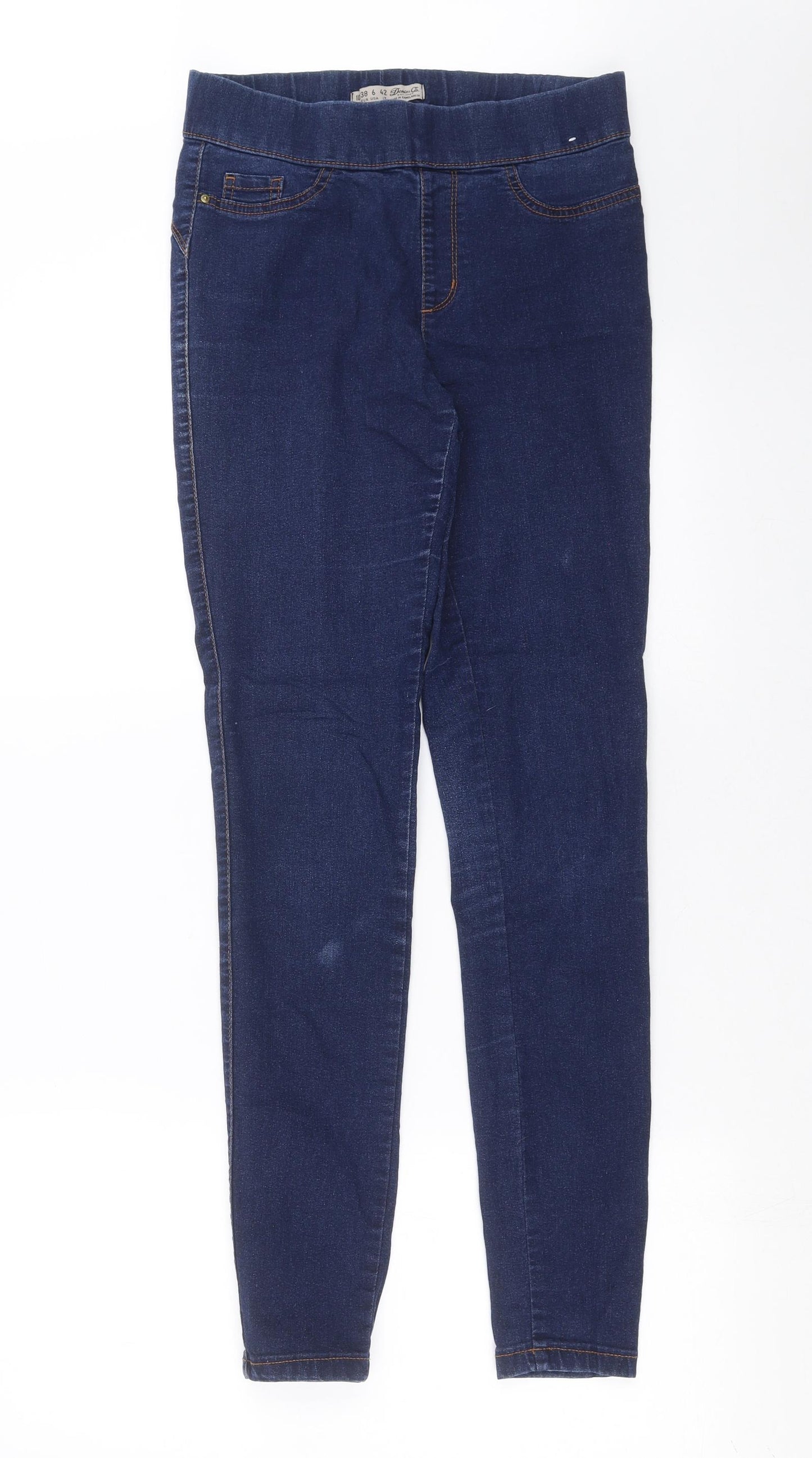 Primark Womens Blue  Denim Jegging Jeans Size 10 L30 in