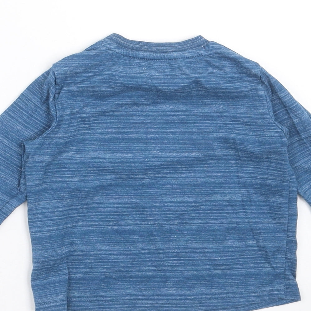 F&F Boys Blue   Basic T-Shirt Size 9-12 Months