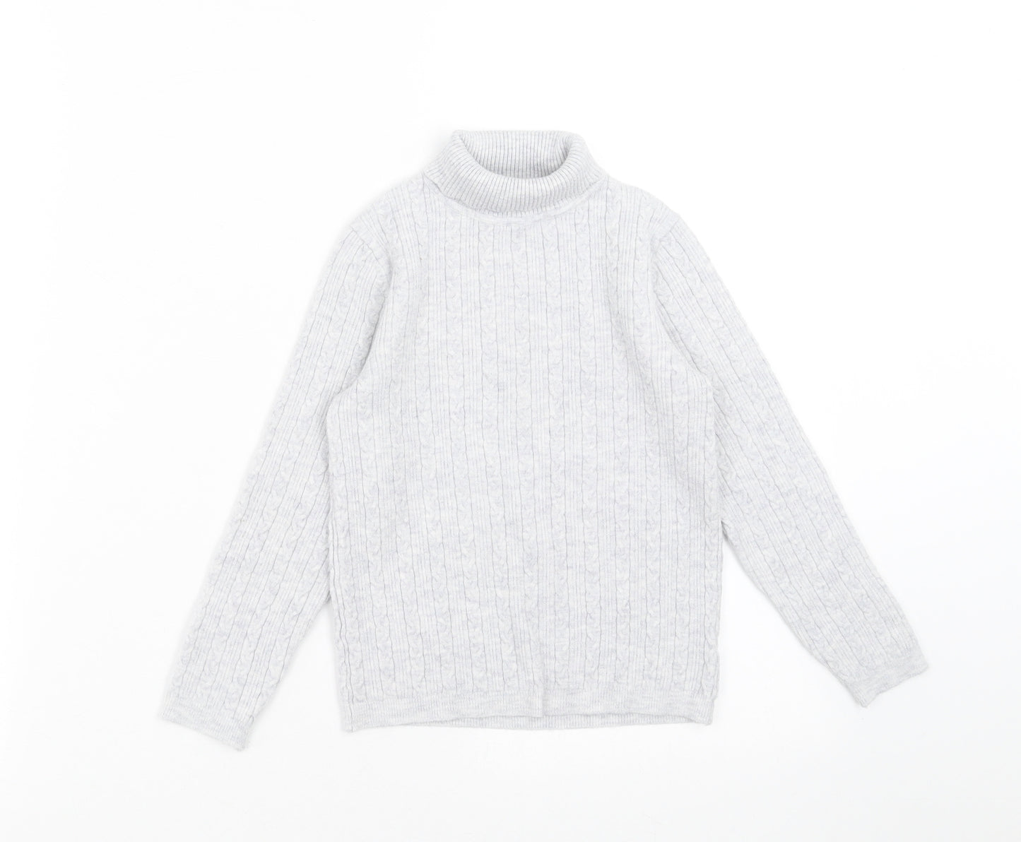 George Girls Blue  Knit Pullover Jumper Size 4-5 Years