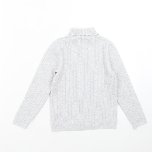 George Girls Blue  Knit Pullover Jumper Size 4-5 Years