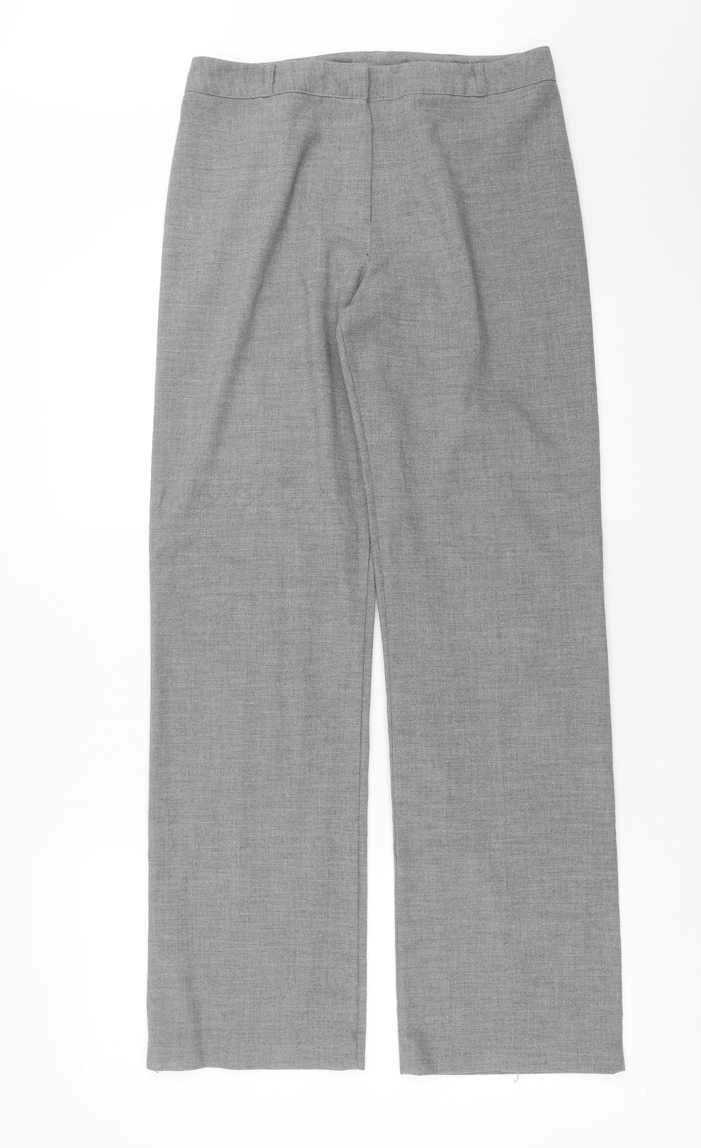 Topshop Womens Grey   Trousers  Size 12 L30 in