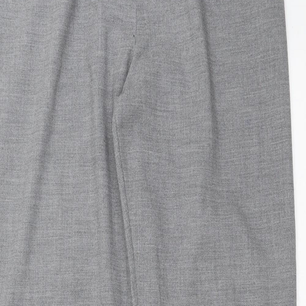 Topshop Womens Grey   Trousers  Size 12 L30 in