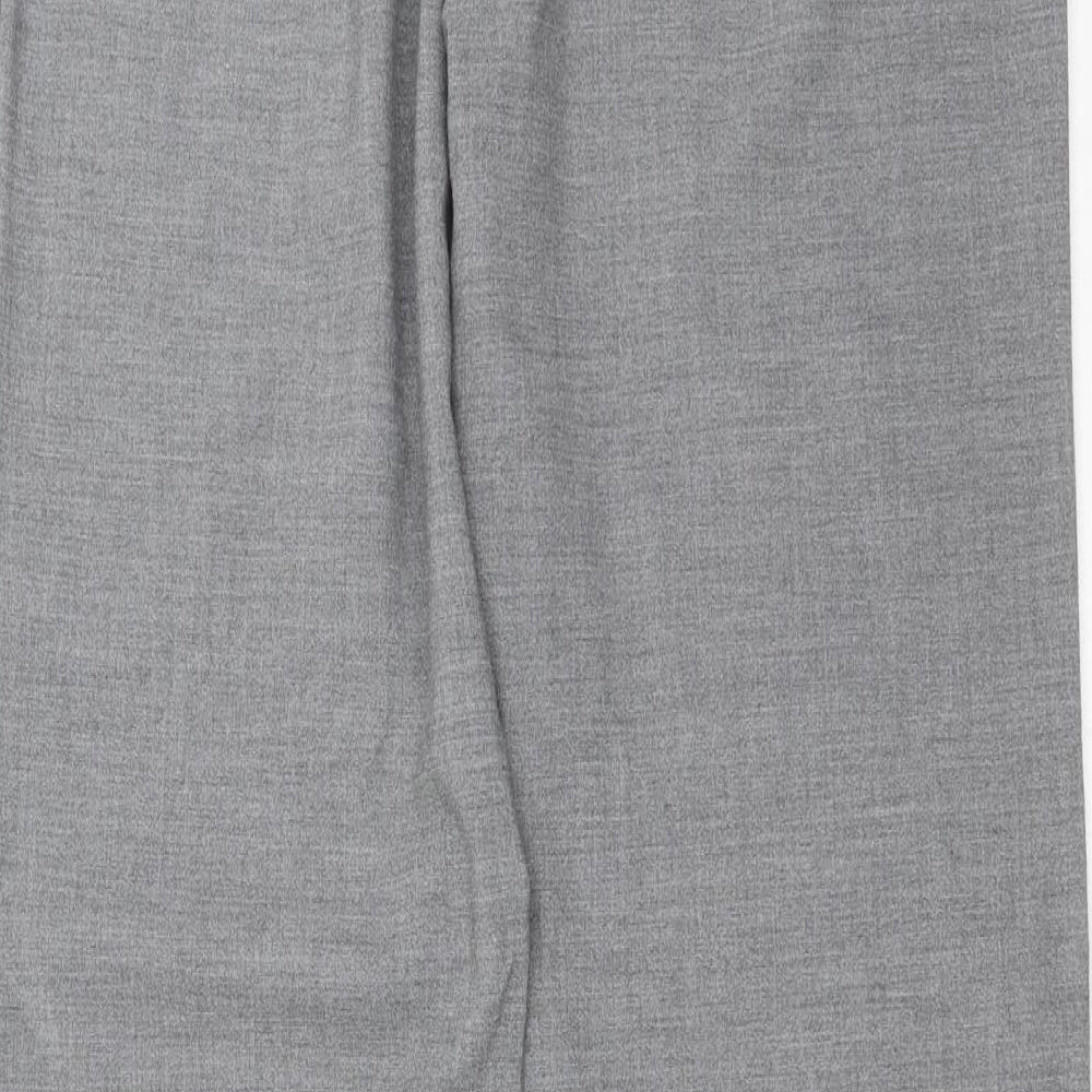 Topshop Womens Grey   Trousers  Size 12 L30 in