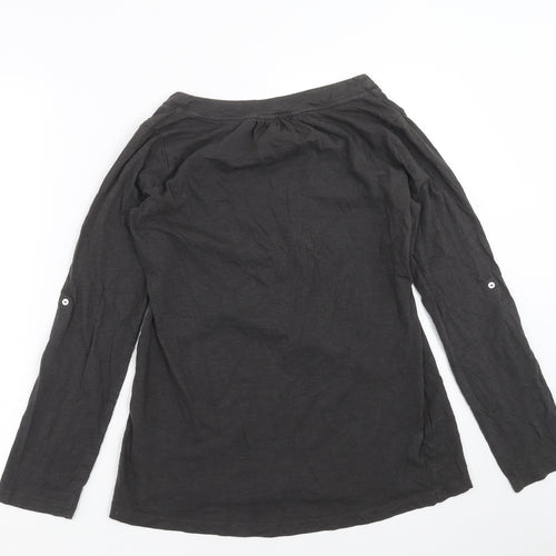 Fat Face Womens Grey   Basic T-Shirt Size 8
