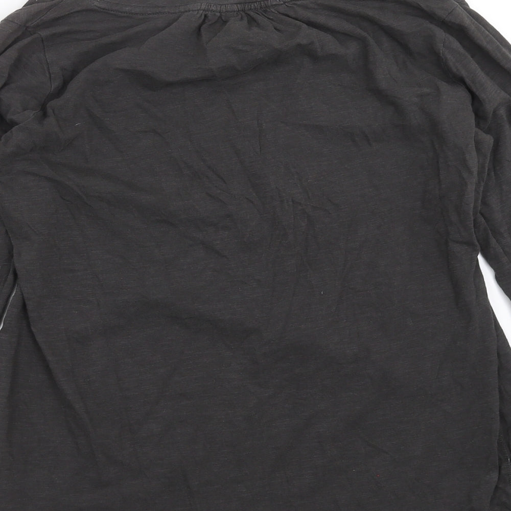Fat Face Womens Grey   Basic T-Shirt Size 8