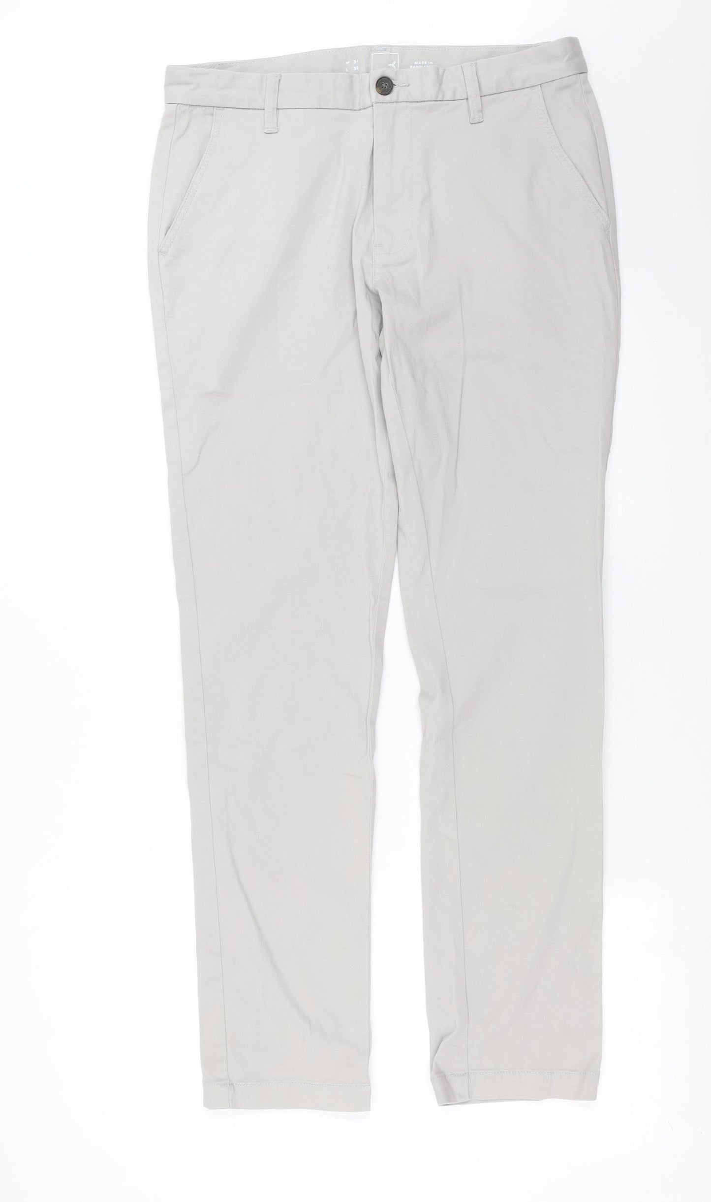 Meraki Mens Grey   Trousers  Size 34 in L32 in