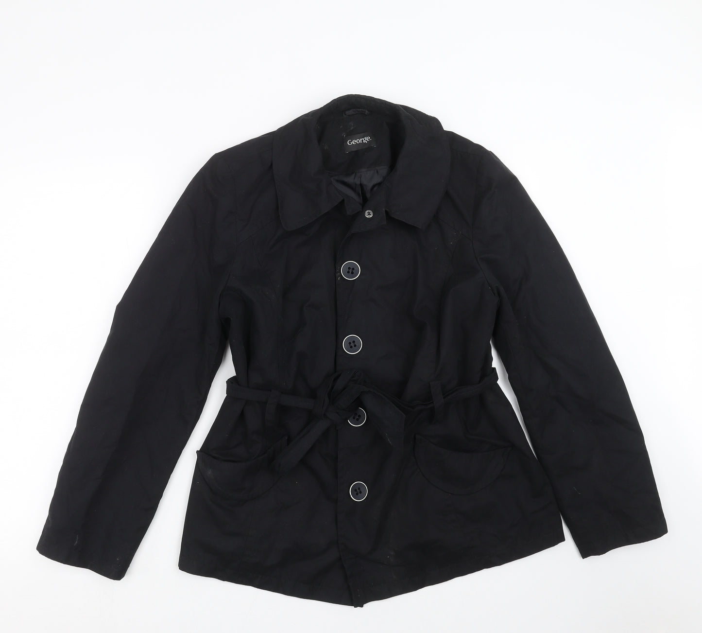 George Womens Black   Jacket  Size 14