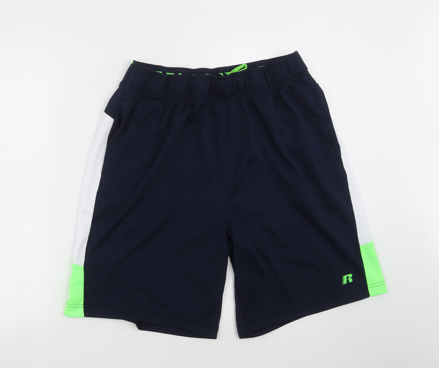 Russell Mens Blue   Bermuda Shorts Size L