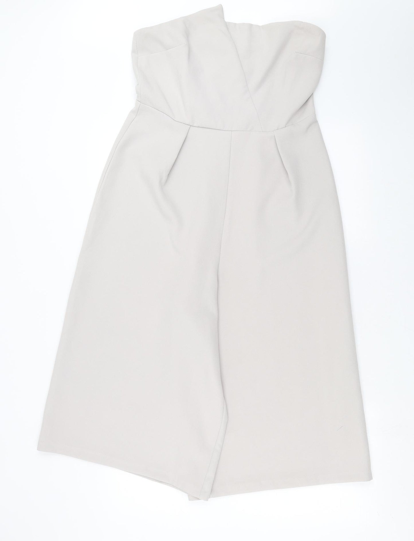 River Island Womens Grey   Jumpsuit One-Piece Size 14 L17 in