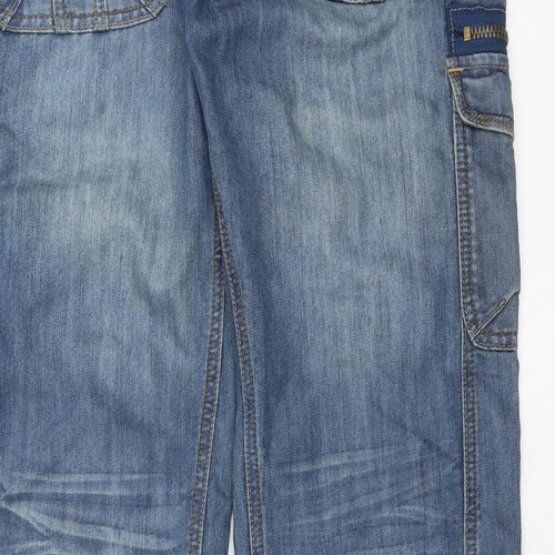 George Womens Blue  Denim Straight Jeans Size 12 L31 in - slouch fit