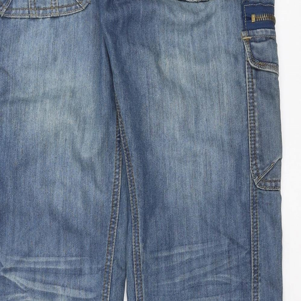 George Womens Blue  Denim Straight Jeans Size 12 L31 in - slouch fit