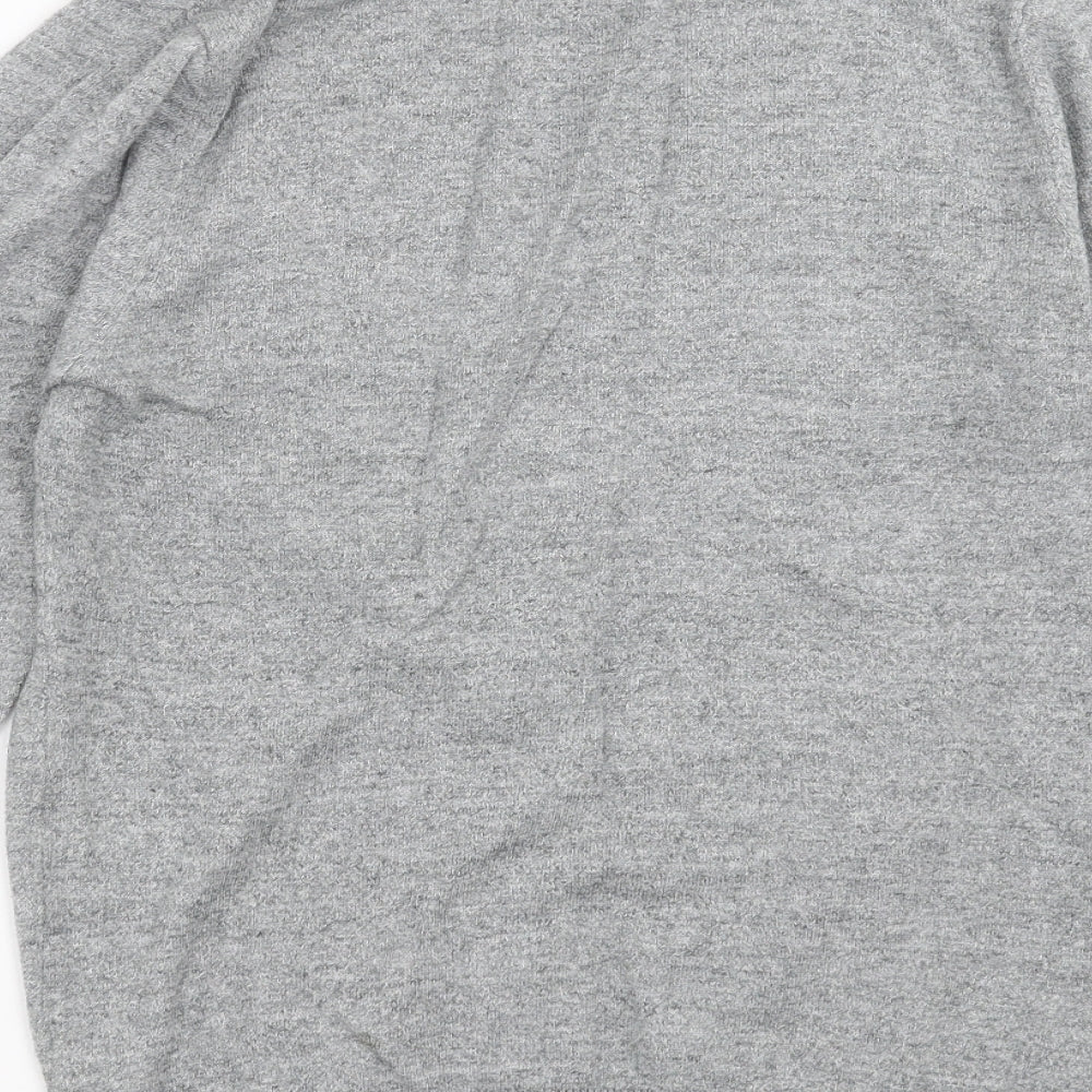 NEXT Mens Grey  Knit Cardigan Jumper Size XS