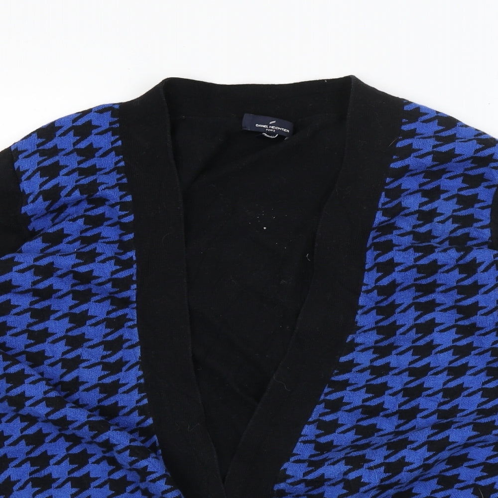 Daniel Hetcher Womens Black   Cardigan Jumper Size 18