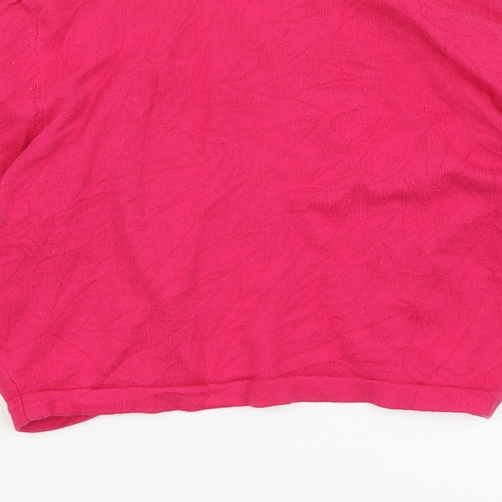 Monsoon Womens Pink   Cardigan Jumper Size S