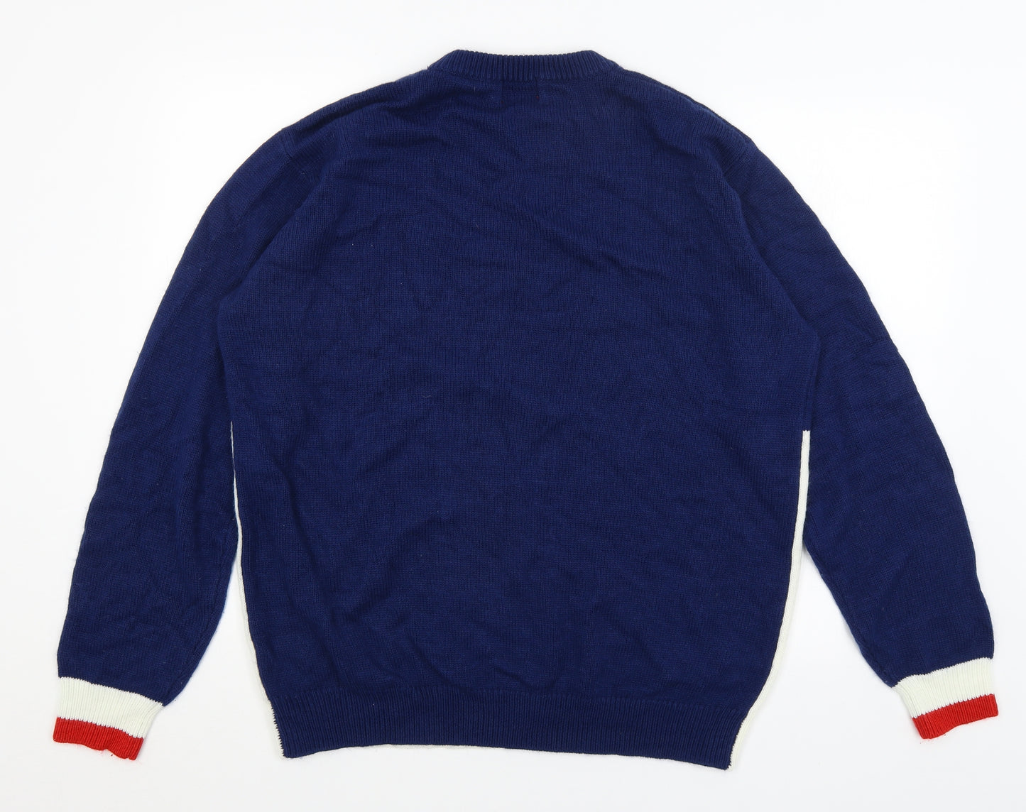 Snugaroo Mens Blue   Pullover Jumper Size XL  - Christmas