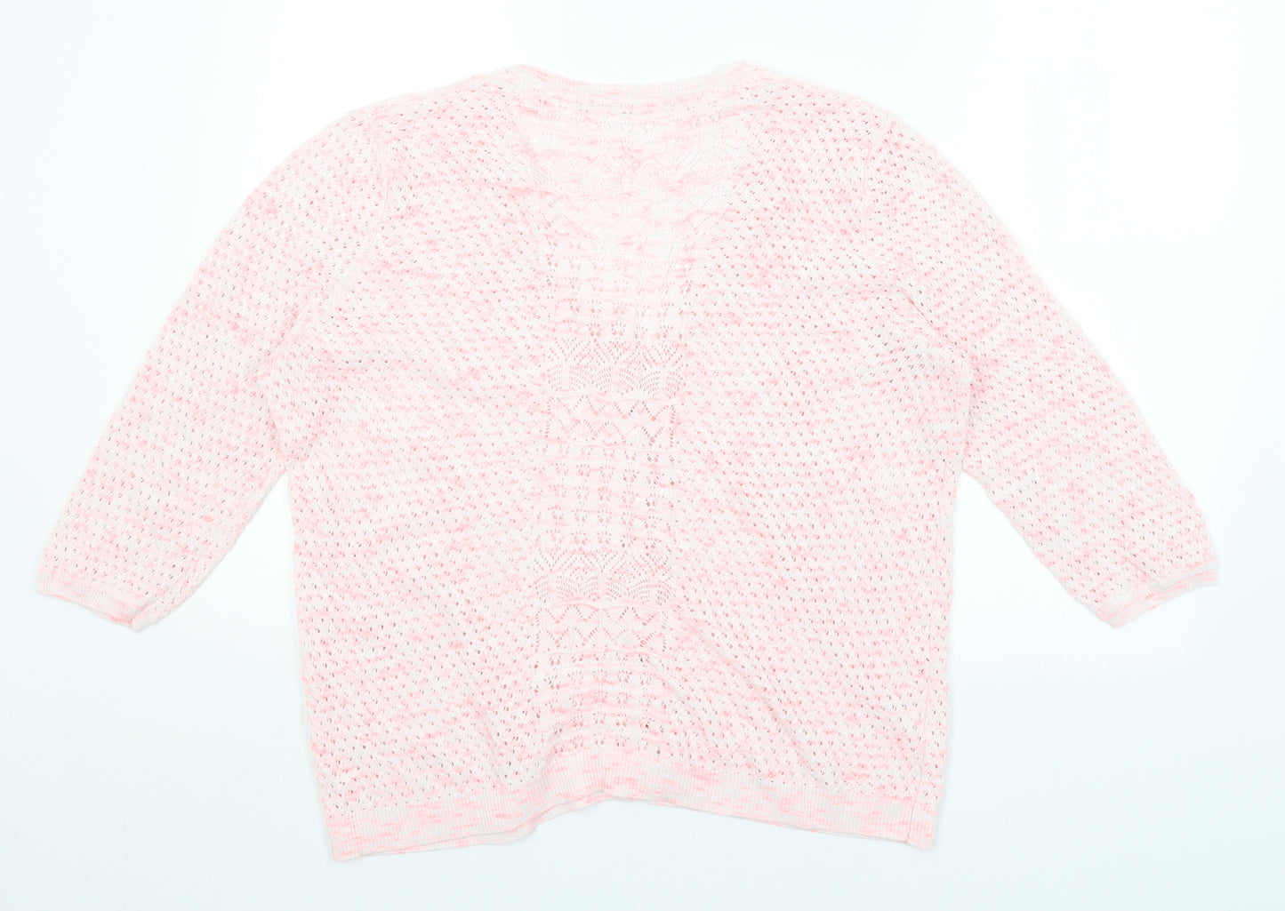 Matalan Womens Pink   Cardigan Jumper Size 18