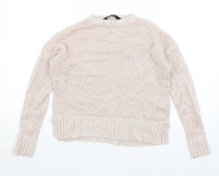 New Look Girls Beige   Pullover Jumper Size 10-11 Years