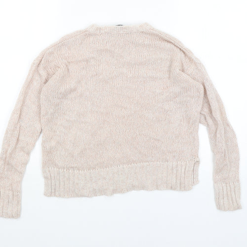 New Look Girls Beige   Pullover Jumper Size 10-11 Years