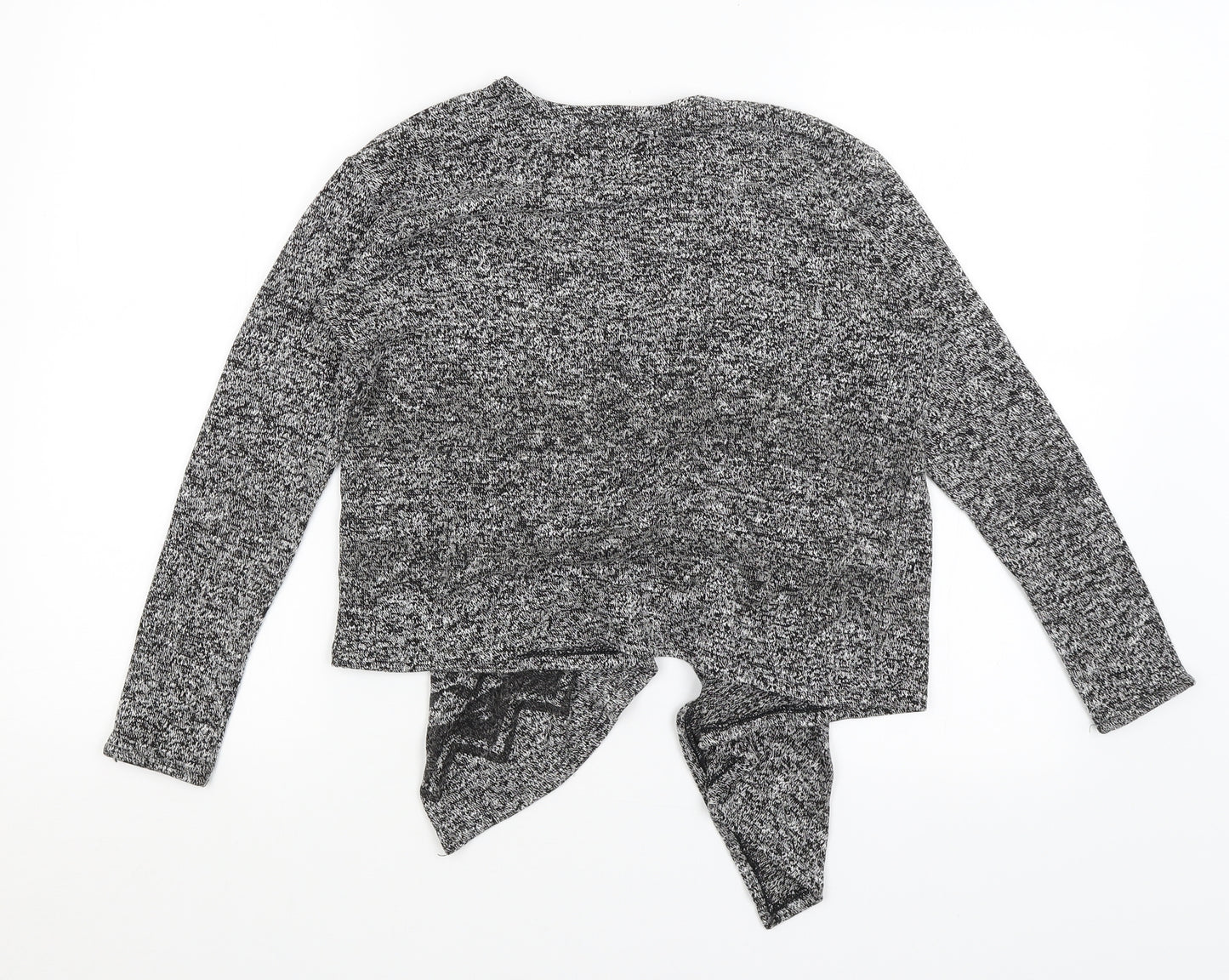 H&M Girls Grey   Cardigan Jumper Size 11-12 Years