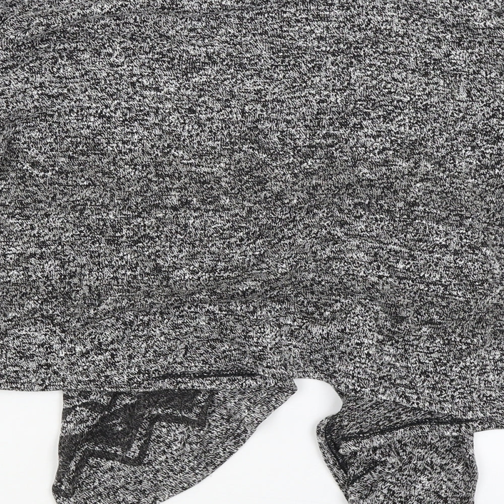 H&M Girls Grey   Cardigan Jumper Size 11-12 Years