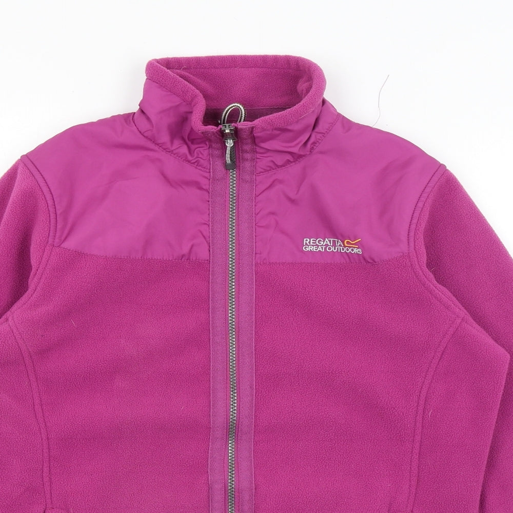 Regatta Womens Pink   Full Zip Jumper Size 12