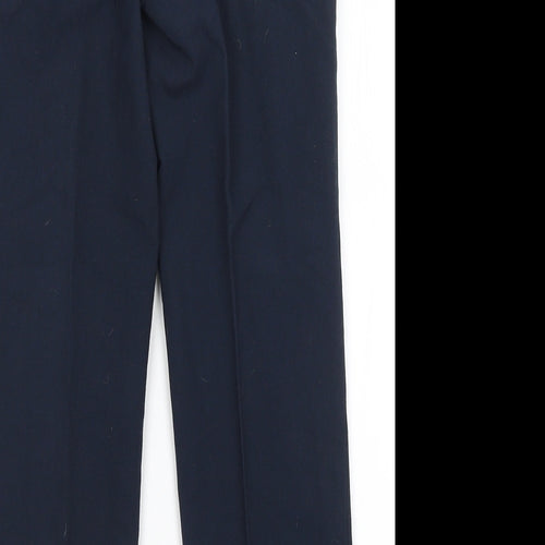 M&S Boys Blue   Dress Pants Trousers Size 8-9 Years