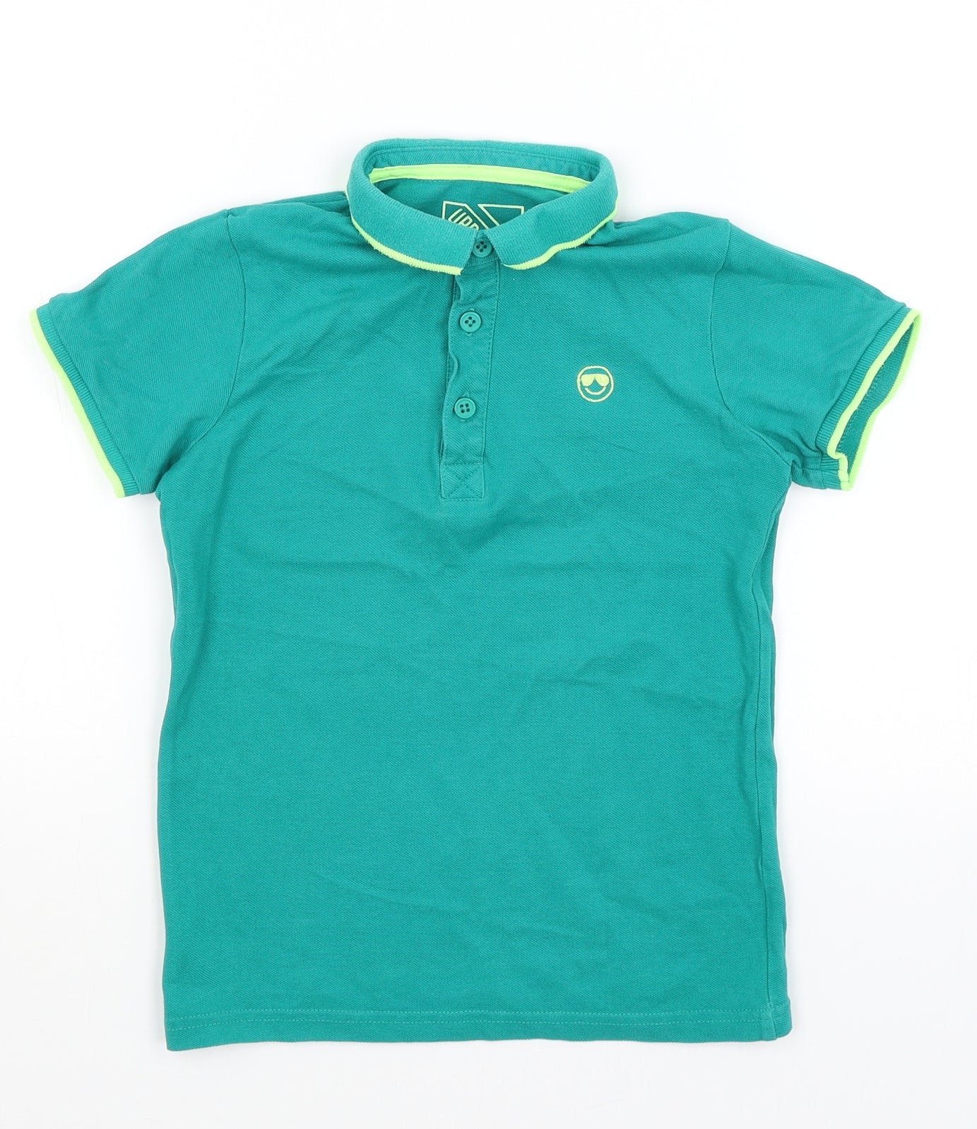 Matalan Boys Green   Basic Polo Size 7 Years
