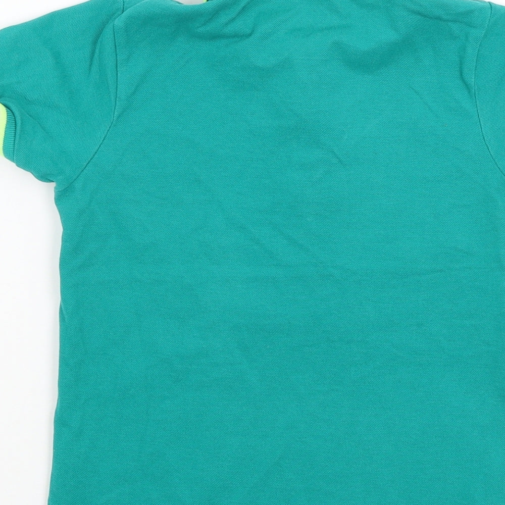 Matalan Boys Green   Basic Polo Size 7 Years