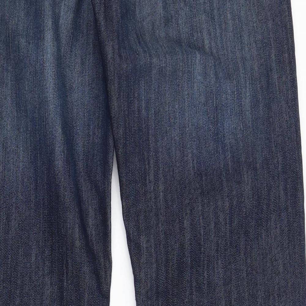 Falmer Womens Blue   Bootcut Jeans Size 8 L32 in
