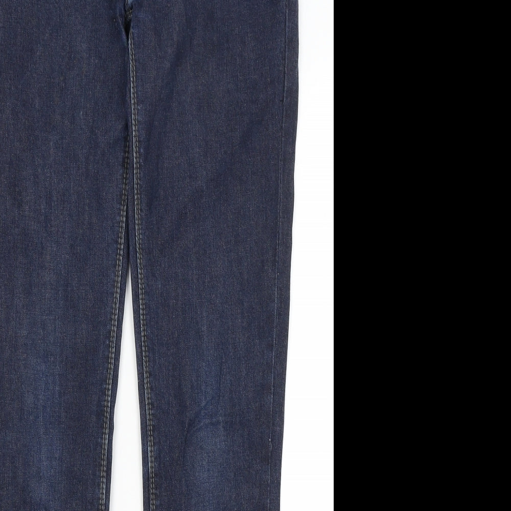 Disco Womens Blue   Straight Jeans Size 10 L30 in