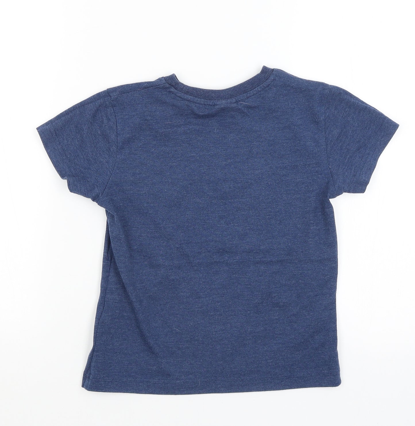 Marvel Boys Blue   Basic T-Shirt Size 7 Years  - Avengers