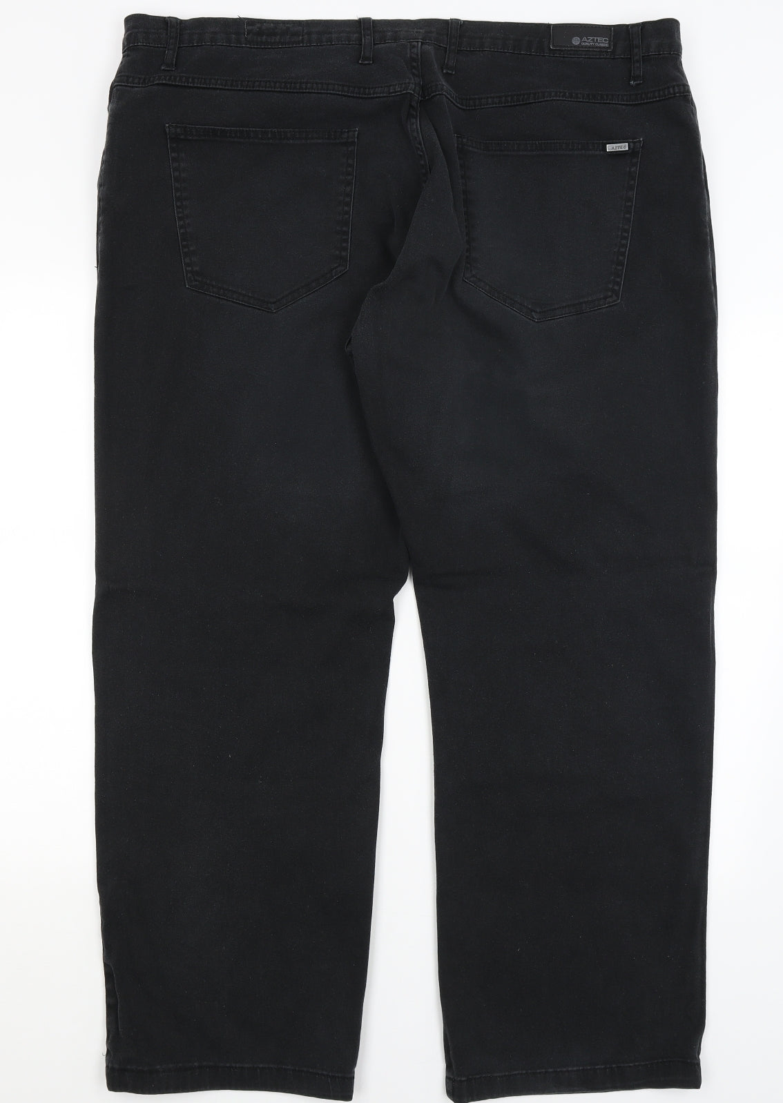 Aztec Mens Black   Straight Jeans Size 44 in L29 in