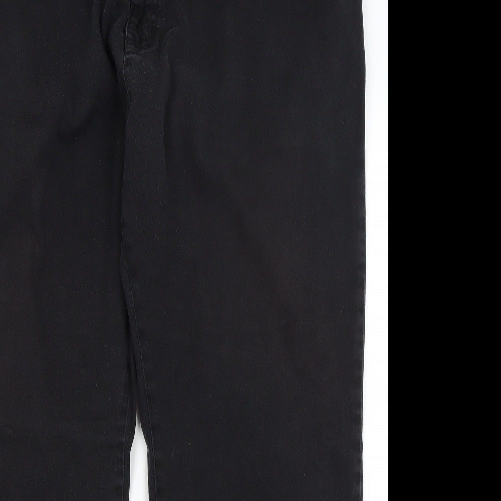 Aztec Mens Black   Straight Jeans Size 44 in L29 in