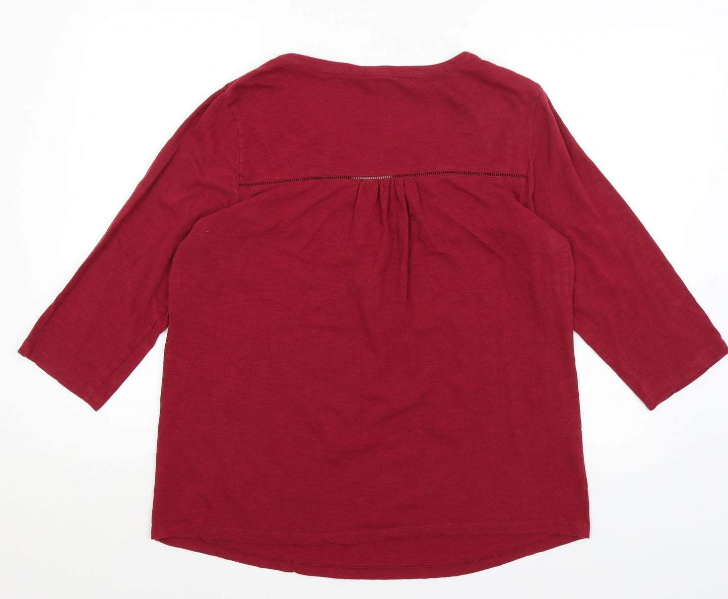 Bonmarche Womens Red   Basic T-Shirt Size 16