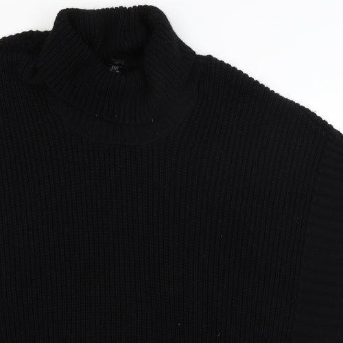 F&F Womens Black   Jacket Poncho Size S
