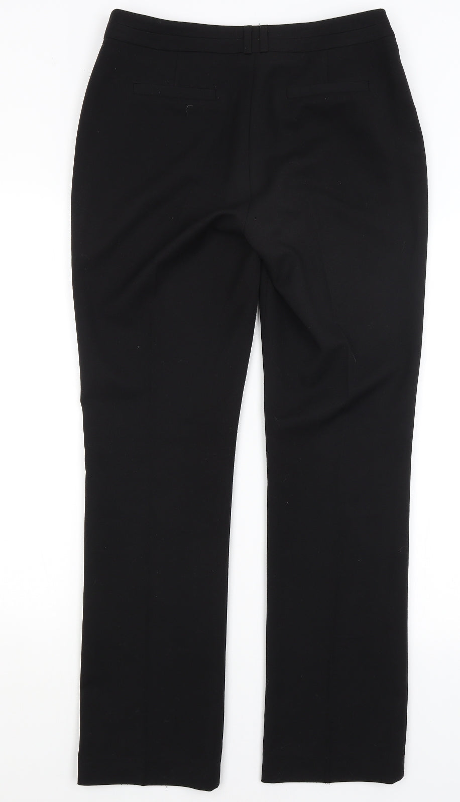 Wallis Womens Black   Dress Pants Trousers Size 10 L30 in