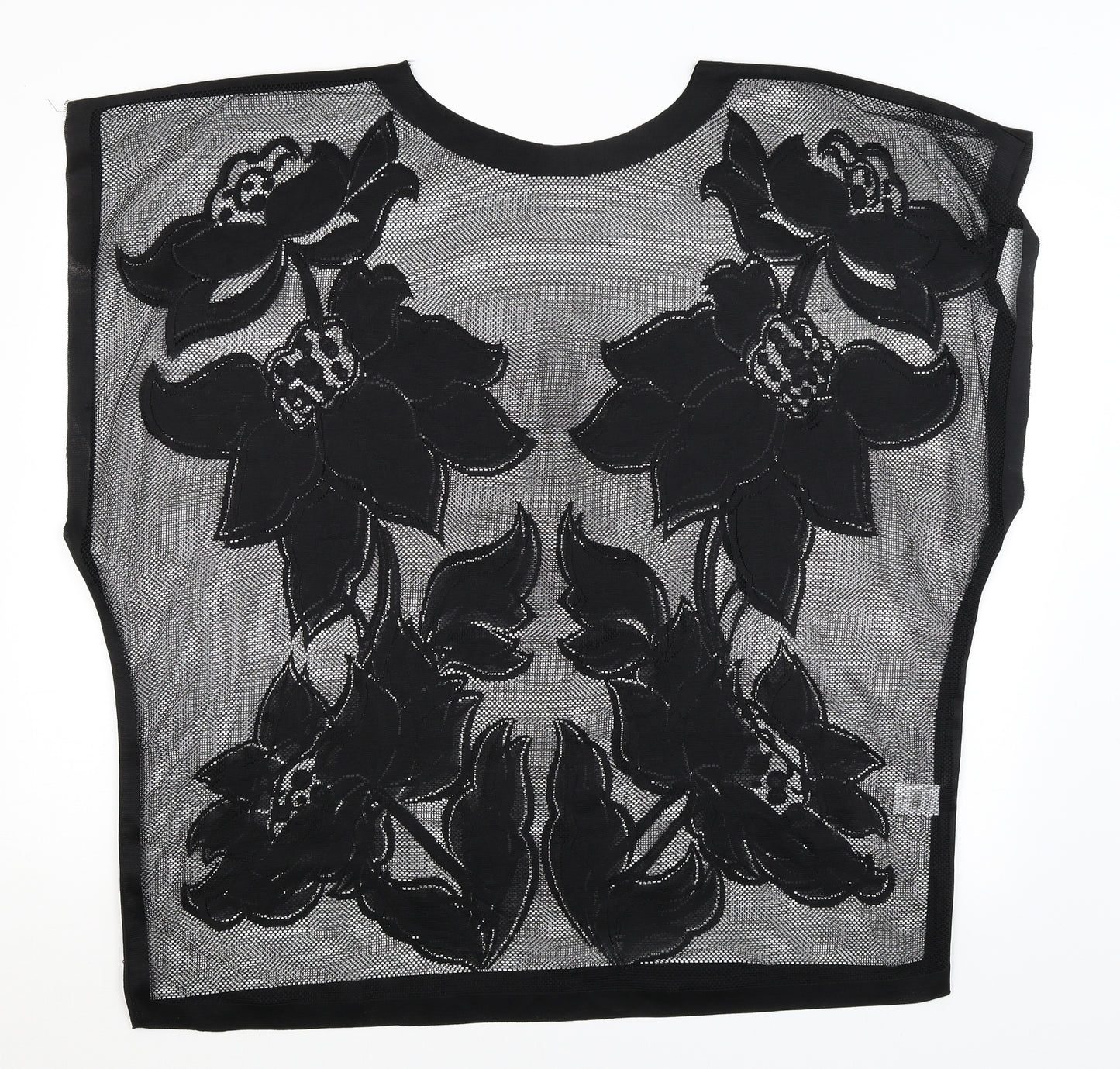 River Island Womens Black Floral  Pullover Jumper Size S