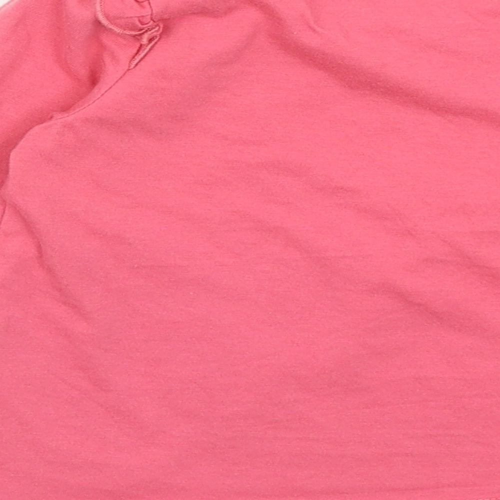 Nutmeg Girls Pink   Basic T-Shirt Size 3-4 Years