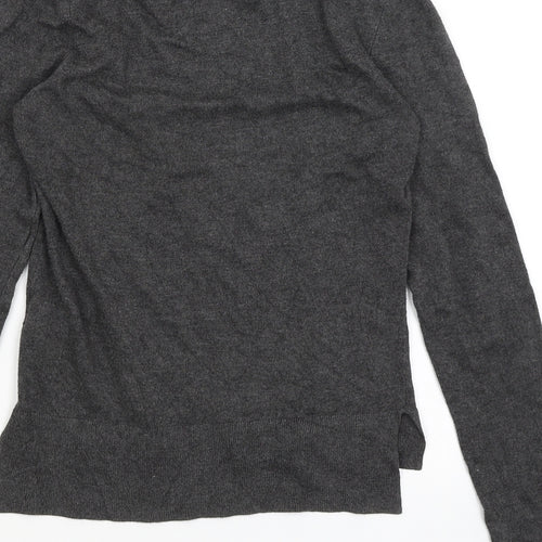 Zara Womens Grey   Pullover Jumper Size M