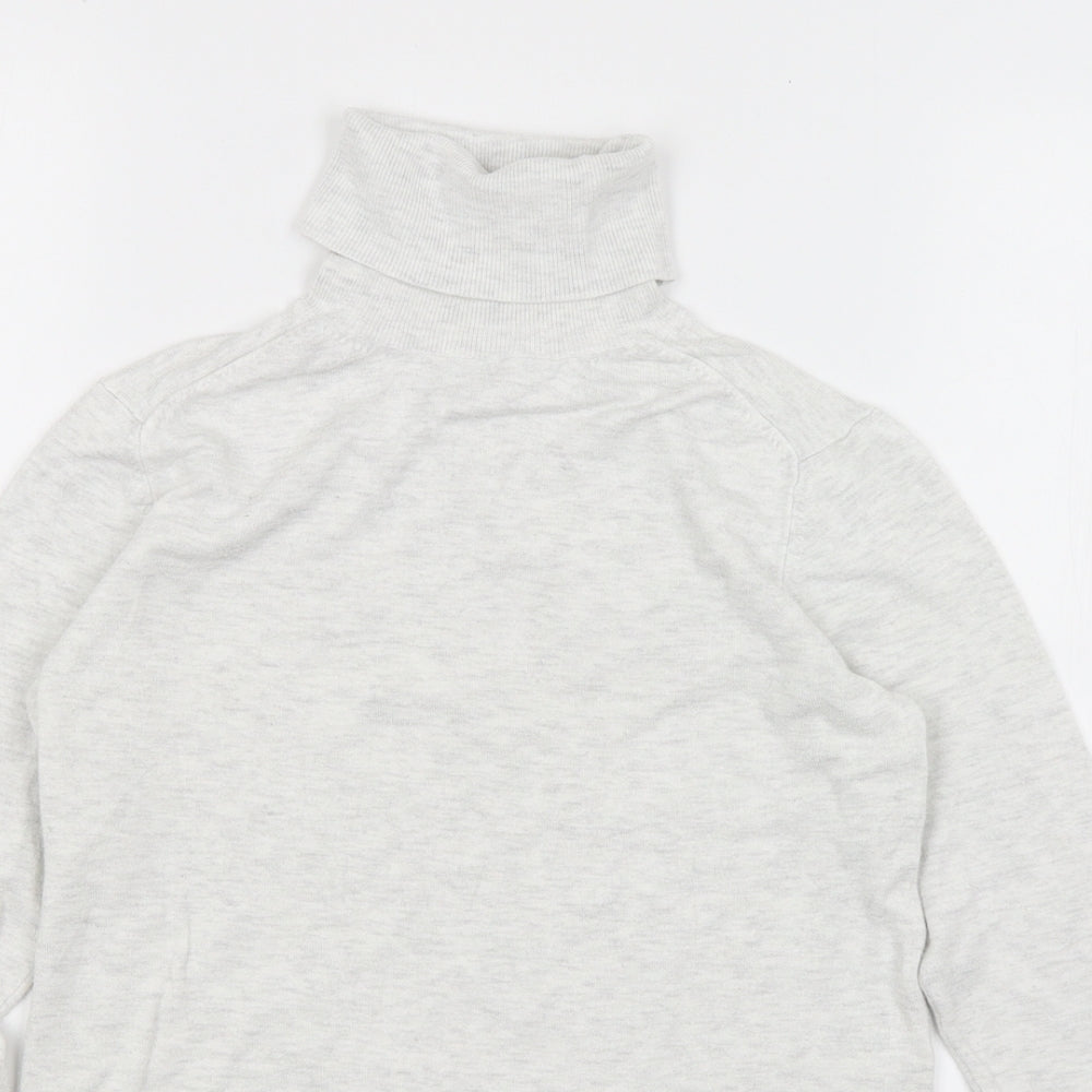 Zara Womens Grey   Basic T-Shirt Size M