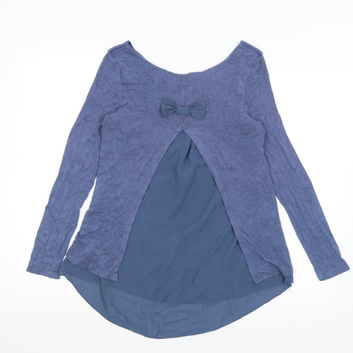 Jiverso Womens Blue   Basic T-Shirt Size S