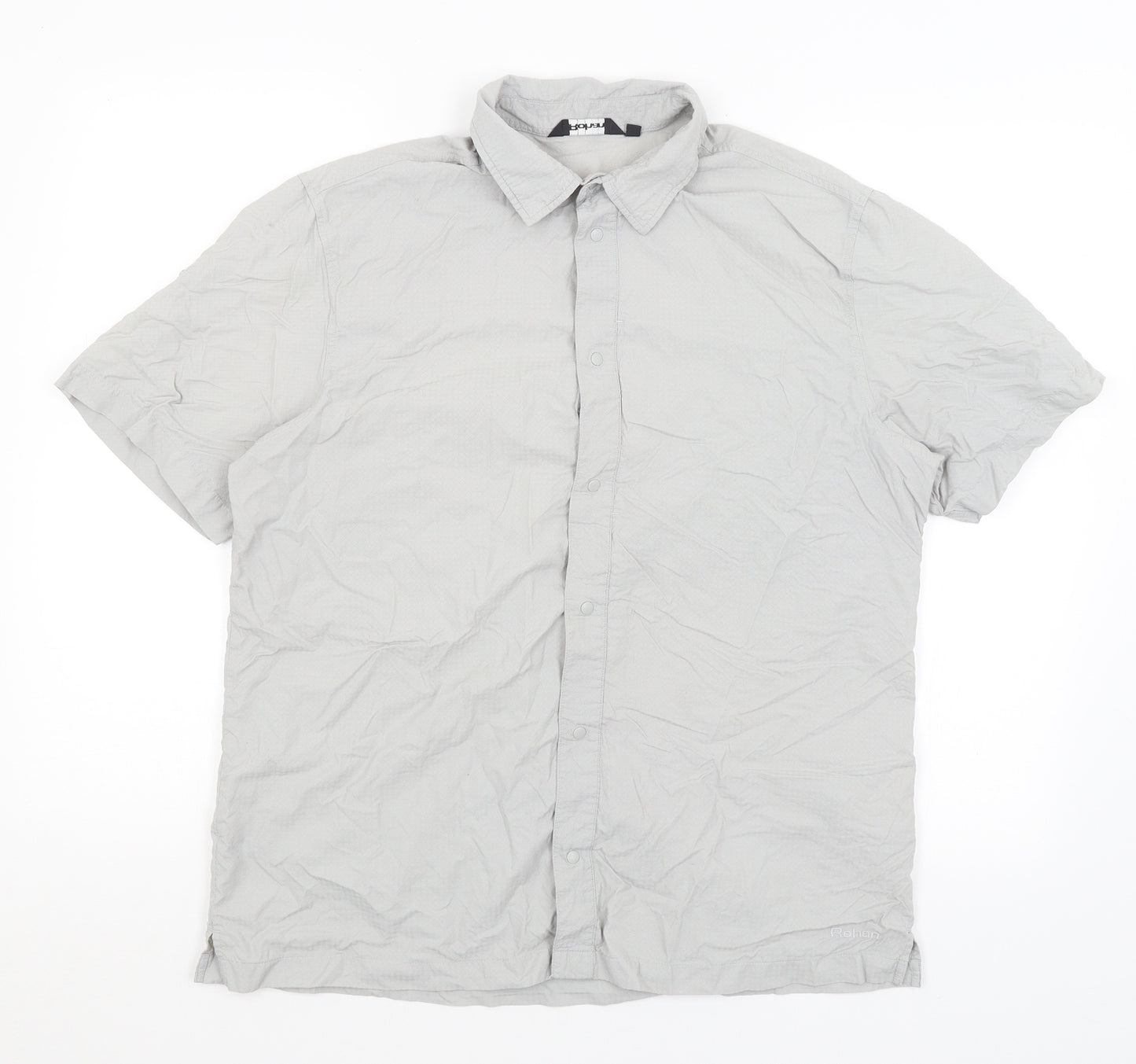 Rohan Mens Grey    Button-Up Size M